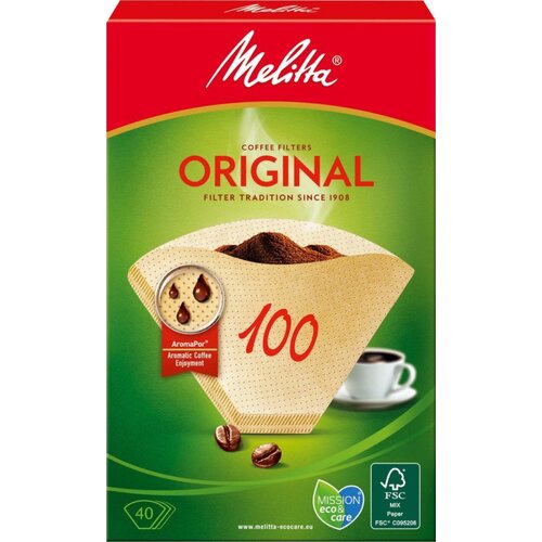 MELITTA Fillske vrečke SDA 100/40 Naturbr (VE40), (20830787) Cene