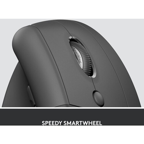 Logitech lift bluetooth vertical ergonomic mouse - graphite/black - B2B Cene