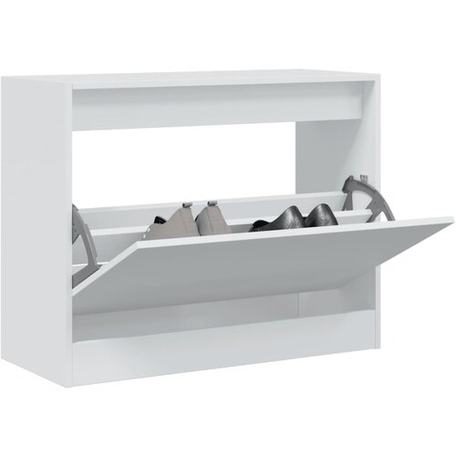vidaXL Ormarić za cipele bijeli 80x34x63 cm od konstruiranog drva Cijene