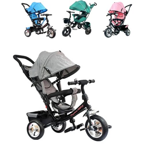  Tricikl Playtime &ldquo;Simple&ldquo; 411 - A411 - Crno roze Cene