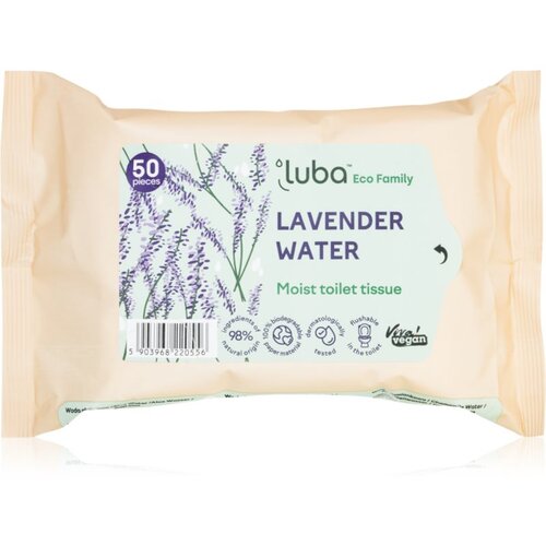 Luba ECO Family vlažilni toaletni papir Lavander 50 kos Cene
