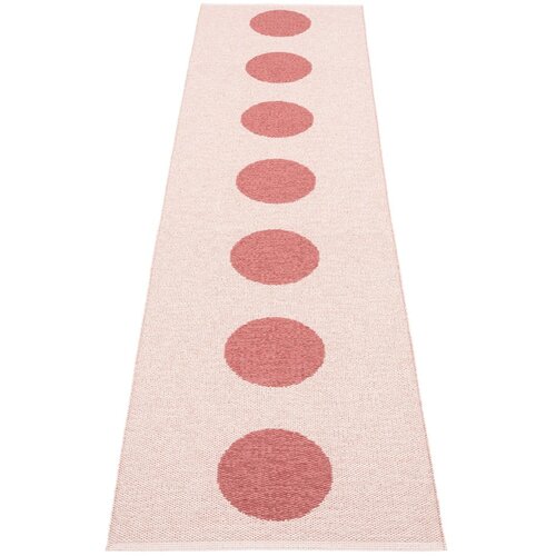 Pappelina Svetlo rdeč zunanji in notranji tekač 70x280 cm Vera Pop Blush &amp;ndash; Slike