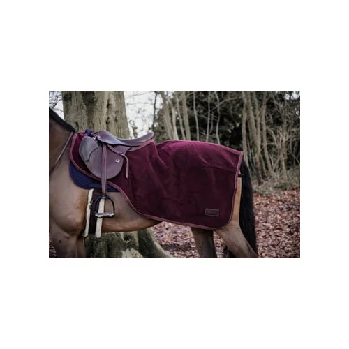 Kentucky Horsewear Jahalno pregrinjalo "heavy Fleece" bordeaux - M