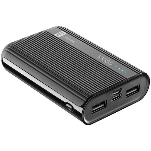 Cellular Line prijenosni punjač Tank 10.000 mAh crni Slike
