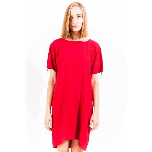 Love Moschino RED WOMAN SHORT DRESS Slike