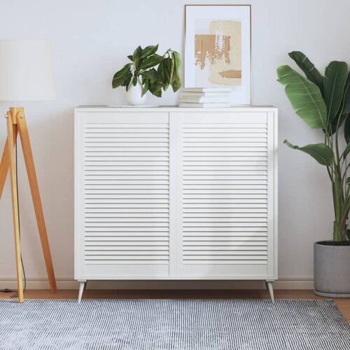  Vrata za ormarić re&scaron;etkasta 2 kom bijela 99,3x59,4 cm borovina Cijene