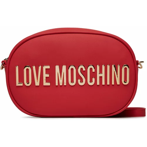 Love Moschino Torba preko ramena 'BOLD LOVE' zlatna / crvena