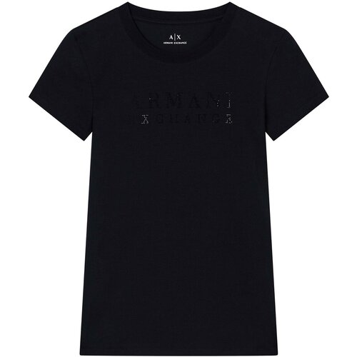 EAX Majice &amp;amp; Polo majice T-Shirt Črna Slike