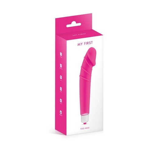  silikonski vibrator | my first yoo hoo pink Cene