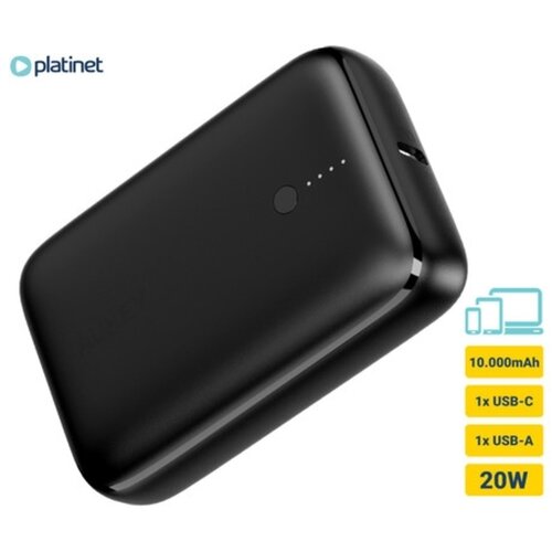Platinet Powerbank Power Delivery Compact 10000 mAh/22,5W/3,7V crna Cene