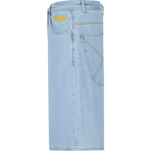 HOMEBOY Kavbojke moder denim / temno oranžna Slike
