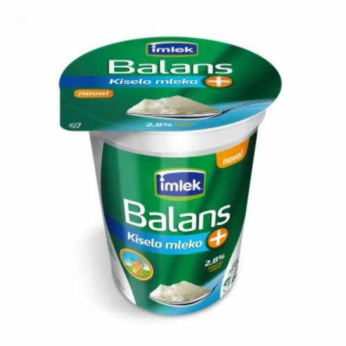 Imlek Balans kiselo mleko 2,8% MM 300g čaša Slike