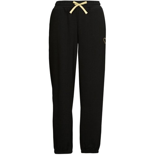 Only Spodnji deli trenirke ONLNOOMI GLITTER STRING PANT CS SWT Črna Slike