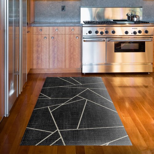 Hanah home tepih 160x230cm Crni Cene