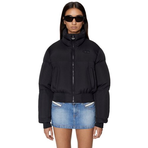 Diesel Jacket - W-PEYTON-SHORT JACKET black Slike
