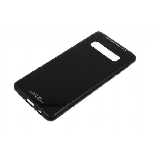 Nillkin glass silikonski ovitek za samsung galaxy S10 G973 - črn Slike