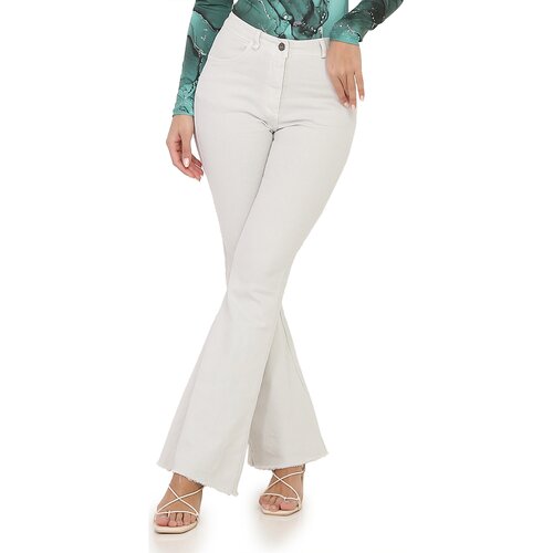 La Modeuse Jeans 49999_P89551 Bež Slike