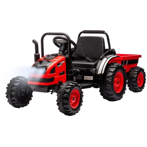  Vozilo na akumulator Traktor s prikolicom Farmer Red Slike