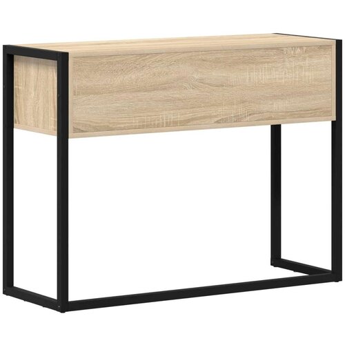 VidaXL Konačna Stolić Sonoma 100 x 36 x 75 cm Konstruirano drvo Slike