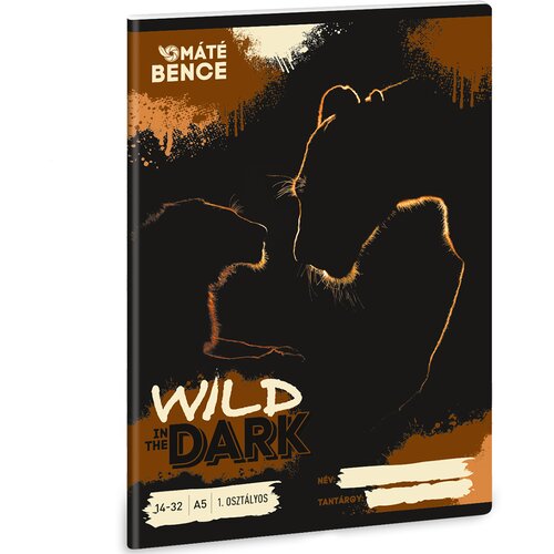 Ars Una Wild In The Dark A/5 črtan zvezek za 1. razred 14-32 Cene