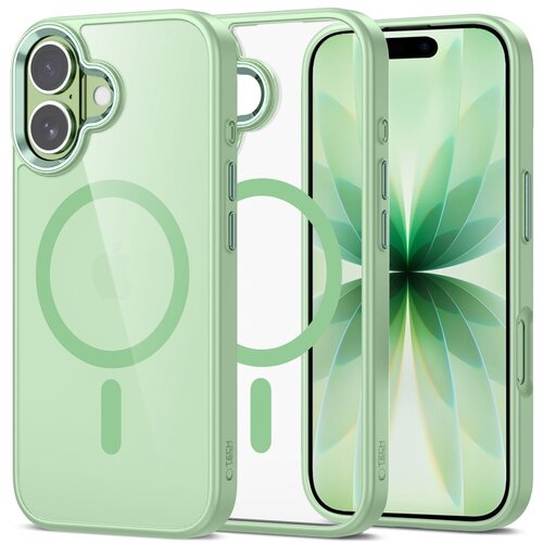 POSNETI MEDIJI OVITEK TECH-PROTECT MAGMAT ZA IPHONE 17 SAGE, PROZOREN Z MAGSAFE, (5000261334) Slike