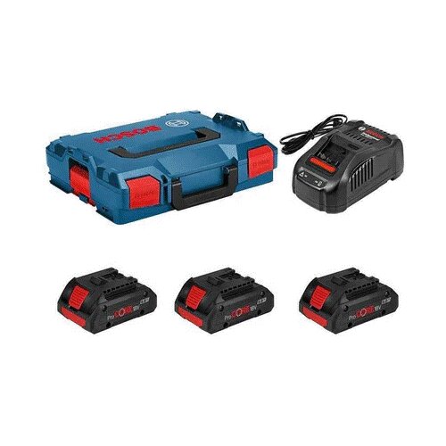 Bosch Starter set 3 x 18V ProCORE 4,0Ah + GAL 1880 CV + L-Boxx 102 Cene