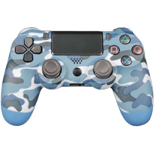 Gembird bežični gamepad za dvostrukom vibracijom za PC/PS4 plavi Slike