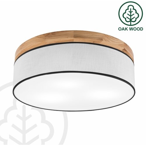  Brilagi - LED plafonsko svetlo BELLADONNA 3xE27/15W/230V prečnik 50 cm bela/hrast Slike