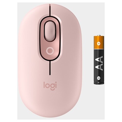 Logitech Brezžična mi&scaron;ka POP s prilagodljivimi simboli emoji, roza Cene