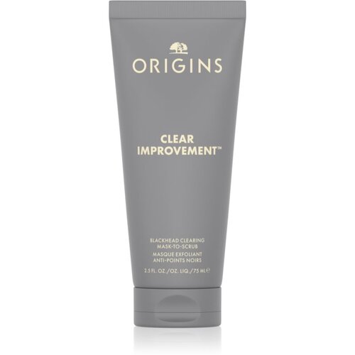 Origins Clear Improvement&amp;reg; Blackhead Clearing Mask-To-Scrub maska za či&amp;scaron;ćenje pora protiv mitesera 75 ml Slike