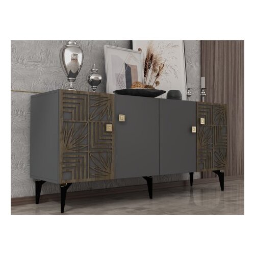 Hanah home komoda midia anthracite Cene