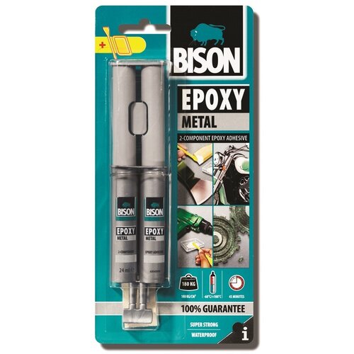 Bison Univerzalno dvokomponentno lepilo Epoxy Metal (24 ml) Cene