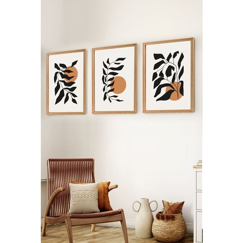 Wallity Set uramljenih MDF slika Myk3002-3, 3 Dela Cene