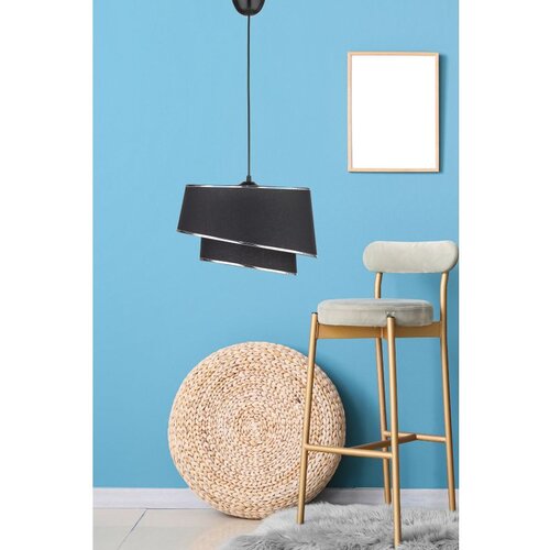 Opviq KS-2006 blacksilver chandelier Slike