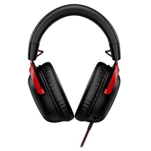 HP HyperX Cloud III Gaming 3.5mm/USB-C/USB-A 7.1 z mikrofonom črne-rdeče slu&amp;scaron;alke 727A9AA Slike
