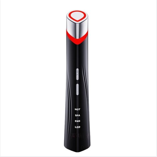 INF Masažer za oči EMS s toploto 42&amp;plusmn;3 &amp;deg;C, vibracijami in lučkami Black, (5000490461) Slike