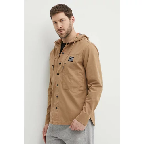 Picture Pamučna jakna Perrie boja: smeđa, za prijelazno razdoblje, MTS1052