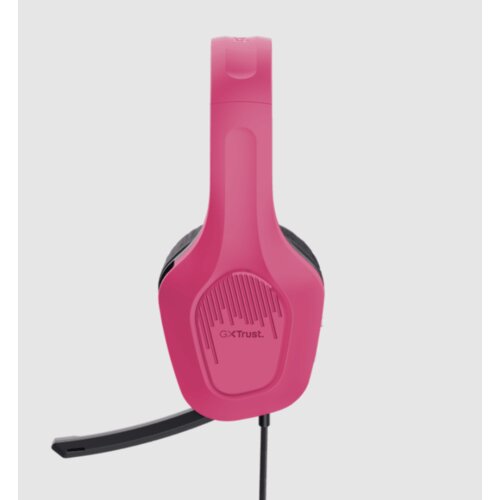 Trust GXT 415P Zirox gamingslu&scaron;alice, žičane, pink, 200cm kabl, 3.5 mm, over-ear, mikrofon Cijene