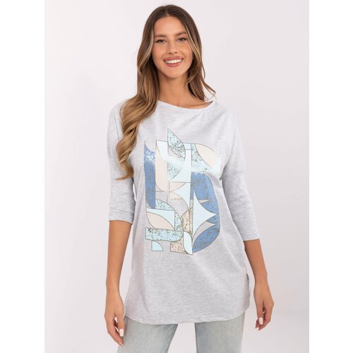 Calimera Blouse-CLM-BZ-0043.86-grey Cene