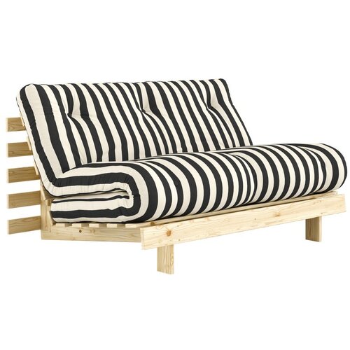 Karup Crno-bijela sklopiva sofa 140 cm Roots &amp;ndash; Slike