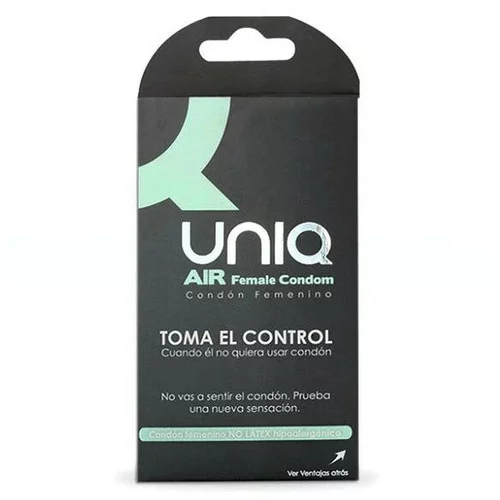 Uniq Condoms Ženski kondomi UniQ Air Female Condom 3/1