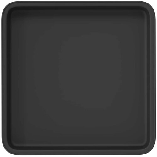 Kvadratna posuda za cvijeće 24 pcs Crna 18 x 18 x 2 cm Plastika Slike