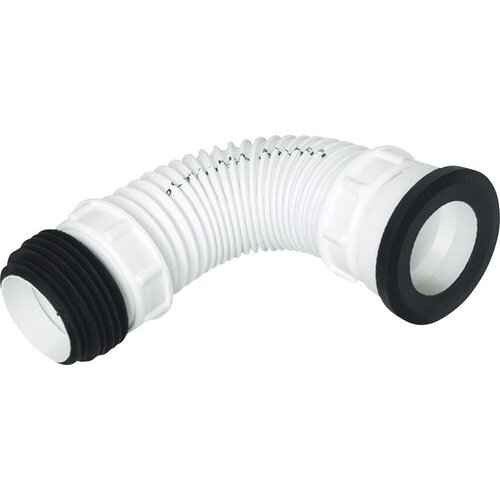 Sanotechnik Fleksibilna cijev (Duljina: 44 cm, Plastika, Bijela) Slike