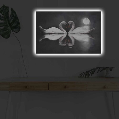 Wallity Slika sa LED osvetljenjem 4570DHDACT-154, 45x70 cm Cene