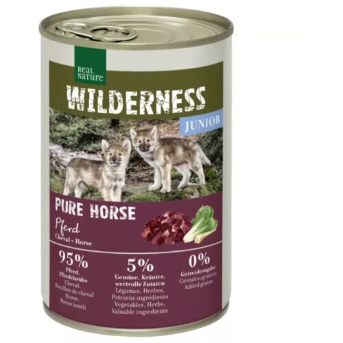 Real Nature Wilderness Junior konjetina 400 g Cene