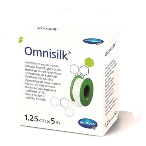 HARTMANN Omnisilk Flaster, 1.25x5 cm Slike