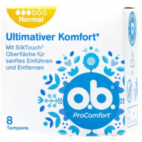 o.b. Original, Normal, Higienski tamponi, 8 kosov, (21826031) Cene