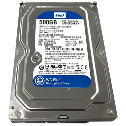 HDD 500 GB, WD5000AAKX-P, SATA-6GB, 7200 rpm,... Cijene