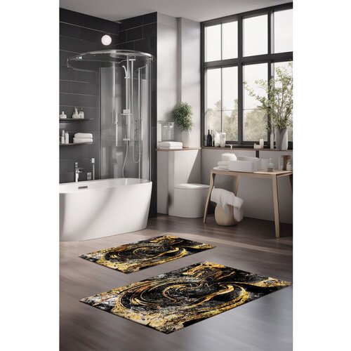  CT-5047 multicolor bathmat set (2 pieces) Cene