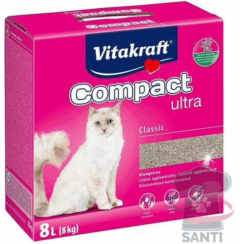 Vitakraft Posip za mačke, Compact ultra, 4 kg Cene